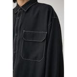 OUTLINE STITCH SHIRT | AZUL BY MOUSSY | 詳細画像8