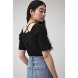STRING DESIGN KNIT TOPS | AZUL BY MOUSSY | 詳細画像2