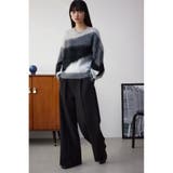 シャギー柄ニット | AZUL BY MOUSSY | 詳細画像3