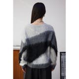 シャギー柄ニット | AZUL BY MOUSSY | 詳細画像6