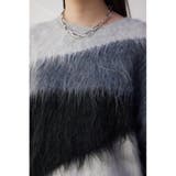 シャギー柄ニット | AZUL BY MOUSSY | 詳細画像7