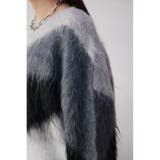 シャギー柄ニット | AZUL BY MOUSSY | 詳細画像8