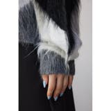 シャギー柄ニット | AZUL BY MOUSSY | 詳細画像9