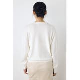 格上げVネックニットカーディガン | AZUL BY MOUSSY | 詳細画像6