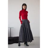 フロントジップフレアスカート | AZUL BY MOUSSY | 詳細画像12 