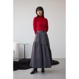 フロントジップフレアスカート | AZUL BY MOUSSY | 詳細画像13 