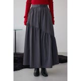 フロントジップフレアスカート | AZUL BY MOUSSY | 詳細画像14 