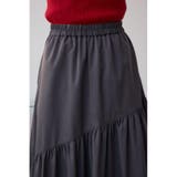 フロントジップフレアスカート | AZUL BY MOUSSY | 詳細画像18 