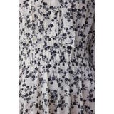 シアーチェックフラワー柄ワンピース | AZUL BY MOUSSY | 詳細画像13 