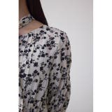 シアーチェックフラワー柄ワンピース | AZUL BY MOUSSY | 詳細画像10