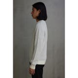 ハニカムベーシッククルーネックニット | AZUL BY MOUSSY | 詳細画像6 