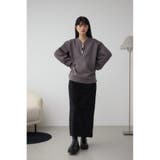 ラメシャギータイトスカート | AZUL BY MOUSSY | 詳細画像3