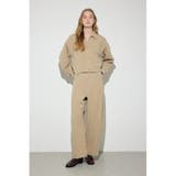 コットンリネンカーブワイドパンツ | AZUL BY MOUSSY | 詳細画像22 