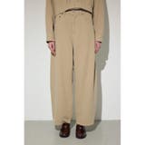 コットンリネンカーブワイドパンツ | AZUL BY MOUSSY | 詳細画像23 