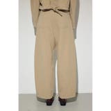 コットンリネンカーブワイドパンツ | AZUL BY MOUSSY | 詳細画像25 