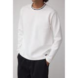 WHT | ネックジャガードトップス | AZUL BY MOUSSY