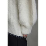 シャギーVネックニットトップス | AZUL BY MOUSSY | 詳細画像9