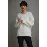 シャギーVネックニットトップス | AZUL BY MOUSSY | 詳細画像2