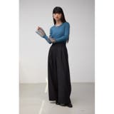 袖シアーフレアニットトップス | AZUL BY MOUSSY | 詳細画像25