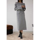 ジップアンサンブルニットワンピース | AZUL BY MOUSSY | 詳細画像21 