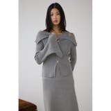 ジップアンサンブルニットワンピース | AZUL BY MOUSSY | 詳細画像22 