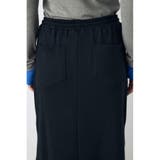 ジップデザイン裏毛ロングスカート | AZUL BY MOUSSY | 詳細画像8