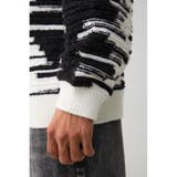 モザイクジャガードニット | AZUL BY MOUSSY | 詳細画像10 