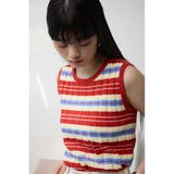 マルチボーダーノースリーブニット | AZUL BY MOUSSY | 詳細画像31 