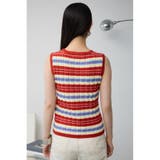 マルチボーダーノースリーブニット | AZUL BY MOUSSY | 詳細画像36 