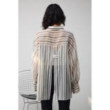 バックスリットシアーオーバーシャツ | AZUL BY MOUSSY | 詳細画像19