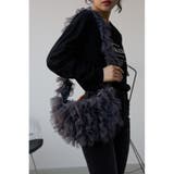 GRY | チュールフリルショルダーバッグ | AZUL BY MOUSSY