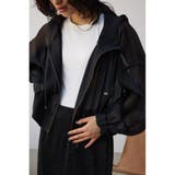 シアーフーディーブルゾン | AZUL BY MOUSSY | 詳細画像12