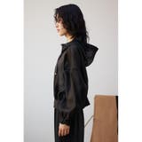 シアーフーディーブルゾン | AZUL BY MOUSSY | 詳細画像16