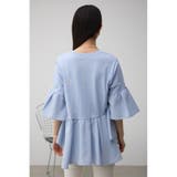 袖フレアペプラムカットトップス | AZUL BY MOUSSY | 詳細画像26 