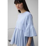 袖フレアペプラムカットトップス | AZUL BY MOUSSY | 詳細画像21 