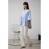 袖フレアペプラムカットトップス | AZUL BY MOUSSY | 詳細画像23 