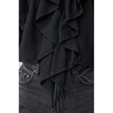 ラッフルフリル5分袖ブラウス | AZUL BY MOUSSY | 詳細画像24 
