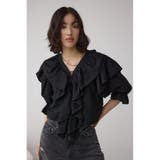 ラッフルフリル5分袖ブラウス | AZUL BY MOUSSY | 詳細画像15 