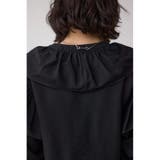 ラッフルフリル5分袖ブラウス | AZUL BY MOUSSY | 詳細画像21 