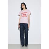 メッセージロゴ半袖Tシャツ | AZUL BY MOUSSY | 詳細画像37 