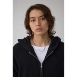 ガーターボアジップニット フーディー | AZUL BY MOUSSY | 詳細画像2
