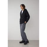 ガーターボアジップニット フーディー | AZUL BY MOUSSY | 詳細画像4