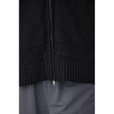 ガーターボアジップニット フーディー | AZUL BY MOUSSY | 詳細画像12 