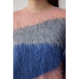 シャギー柄ニット | AZUL BY MOUSSY | 詳細画像17