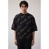 ゴールド総柄半袖ニットトップス | AZUL BY MOUSSY | 詳細画像15