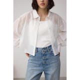 O/WHT1 | ラインストーンシャツ | AZUL BY MOUSSY