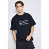 引き揃え天竺Didn't care Tシャツ | AZUL BY MOUSSY | 詳細画像13