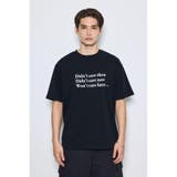 引き揃え天竺Didn't care Tシャツ | AZUL BY MOUSSY | 詳細画像15