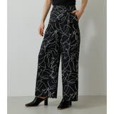 LINE DRAWING PRINT PT | AZUL BY MOUSSY | 詳細画像12 
