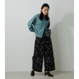 LINE DRAWING PRINT PT | AZUL BY MOUSSY | 詳細画像14 